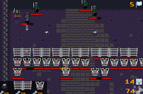 Pit King gameplay