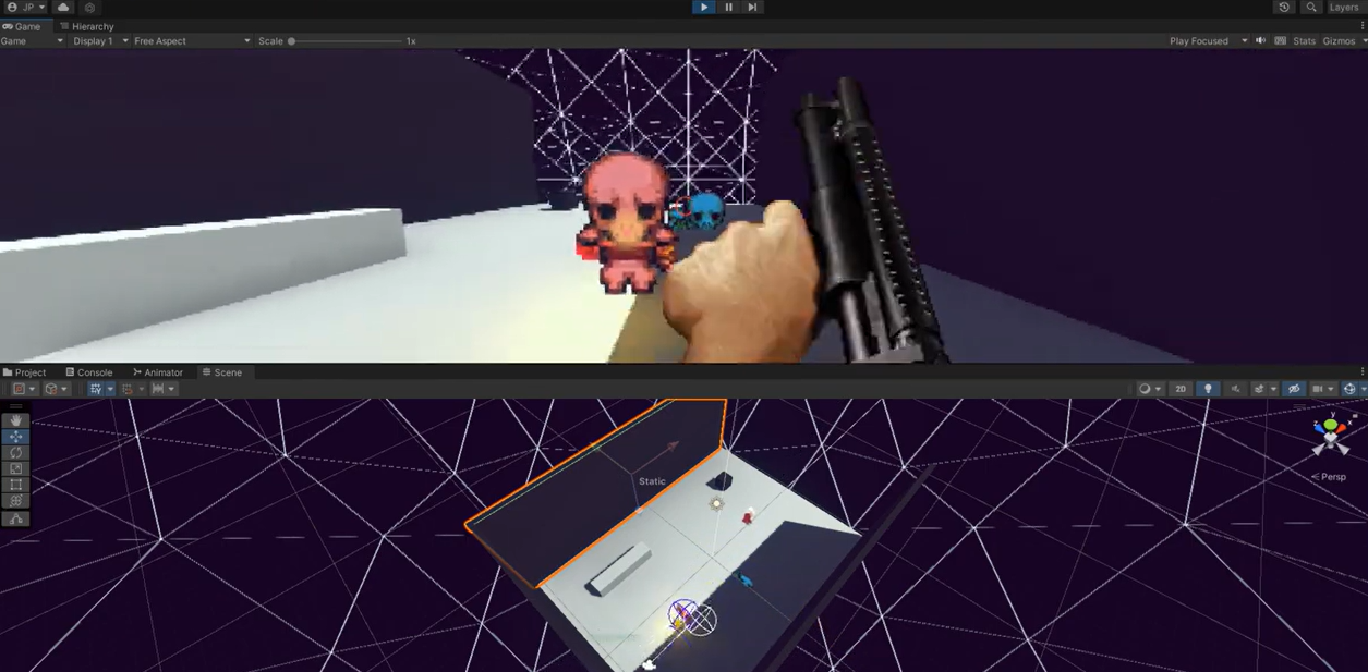 2.5D FPS Engine